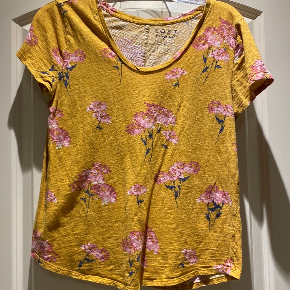 Vintage loft print t shirt